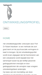 Mobile Screenshot of ontwikkelingsprofiel.nl