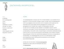 Tablet Screenshot of ontwikkelingsprofiel.nl